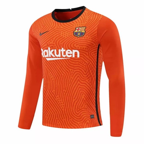 Camiseta Barcelona Portero ML 2020-21 Naranja